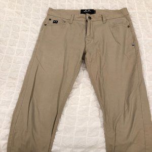 Oakley Men Slim Fit Khaki Pants 34W x 32L